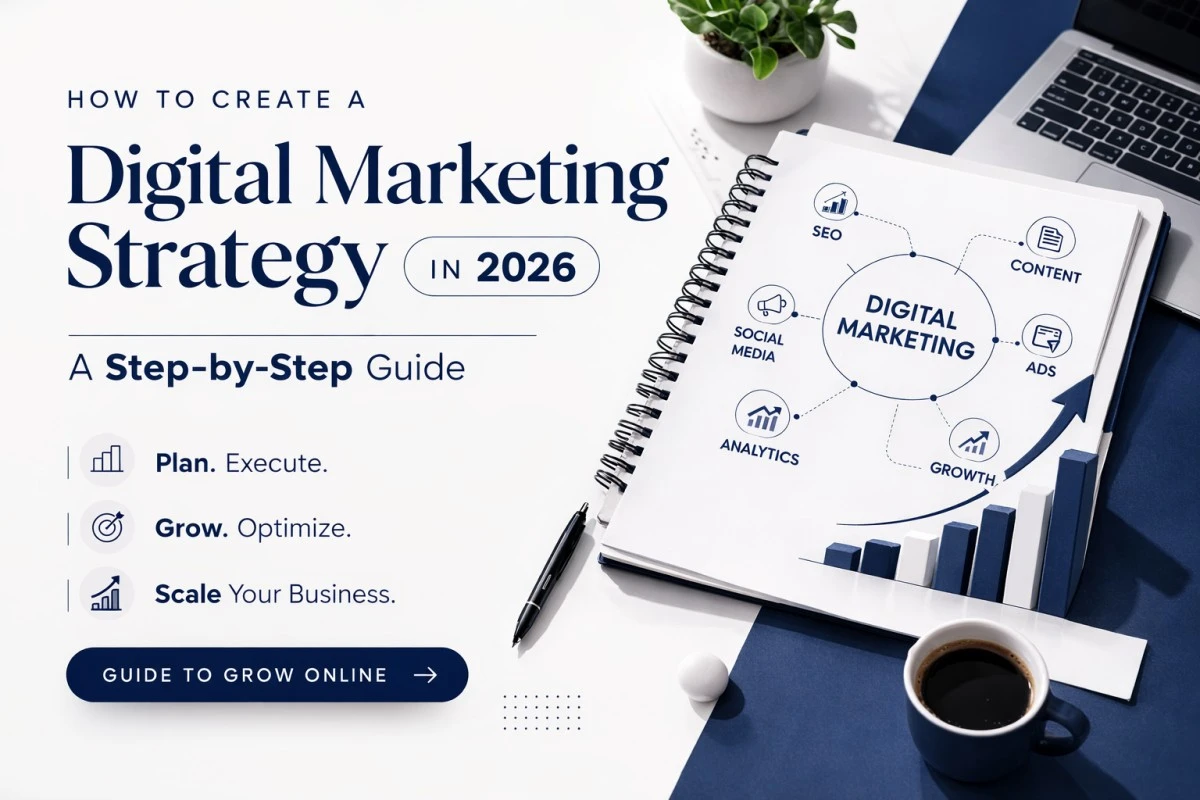 How to Create a Digital Marketing Strategy in 2026 (Step-by-Step Guide)