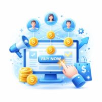 Affiliate marketing in action